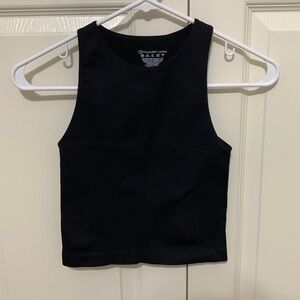 Primark Black XS Ribbed Tank Top